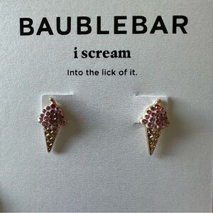 BaubleBar ice cream studs